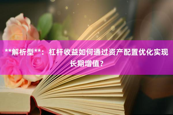 **解析型**：杠杆收益如何通过资产配置优化实现长期增值？